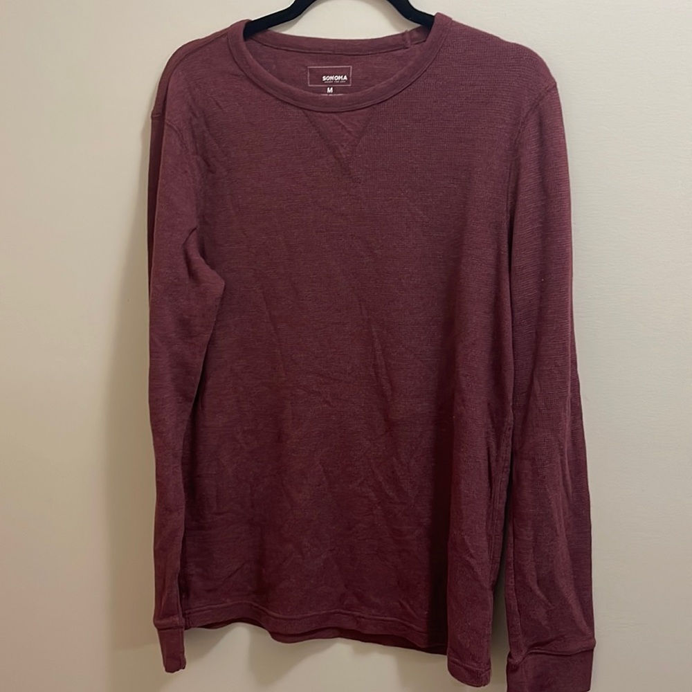 Long sleeved lightweight sweater